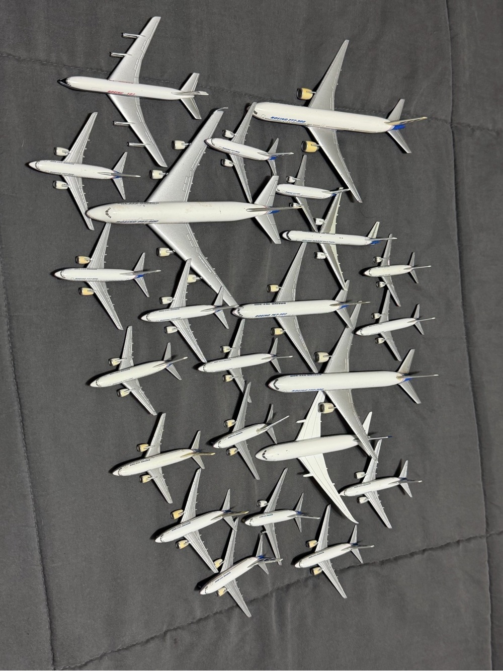 Herpa Wings Boeing 1:500 Lot of 23 Airlines Aircraft NICE